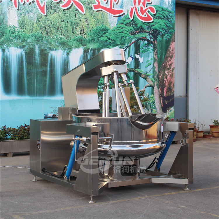 多爪行星搅拌炒锅的工作原理