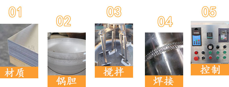 燃气多爪搅拌炒锅