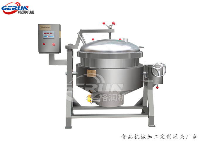 高压粽子蒸煮锅-定单排到明年 粽子加工都离不开它