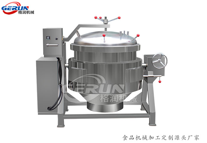高压蒸煮锅设备结构和设计特点